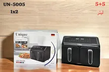 سرخکن دو قلو یونیک 2تا سبد 5 لیتری  مدل 5005(اصل) gallery1